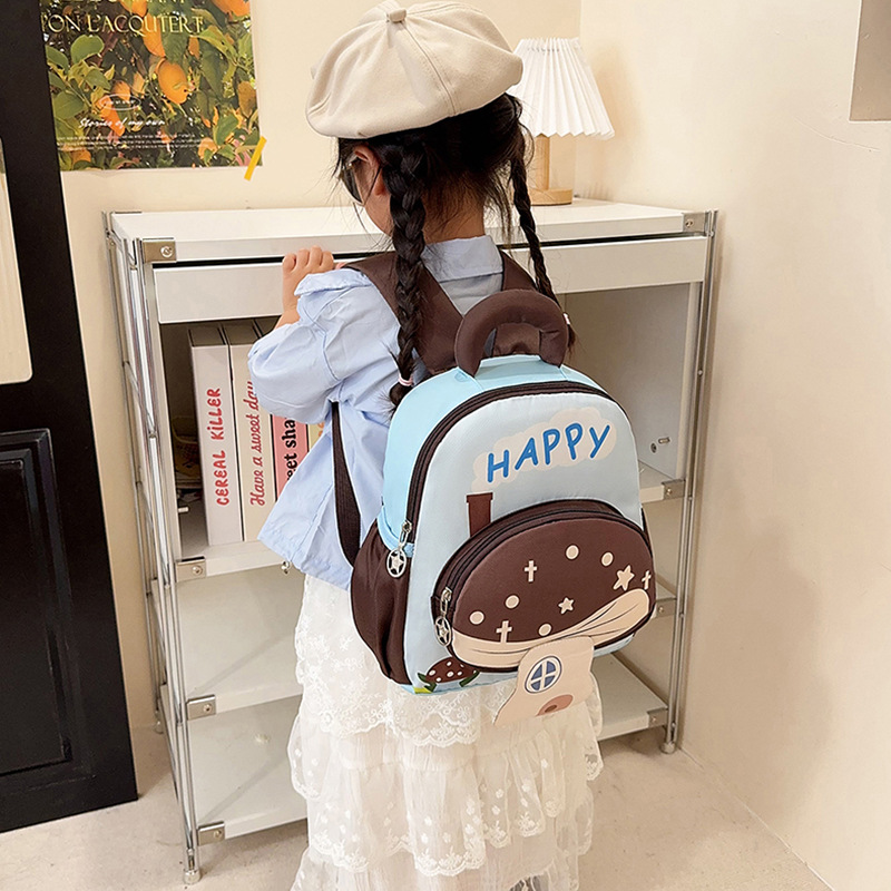 Preescolar mochila infantil jardín de infantes caricatura mochila para niños 2025 nueva mochila transpirable para niñas lindas