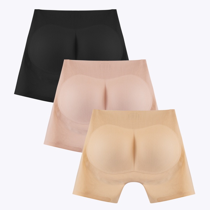 Yoga Special Ultra-thin Traceless Fake Ass Hip-lifting Panties Women's Natural Peach Ass Pad Ass Artifact Fake Ass