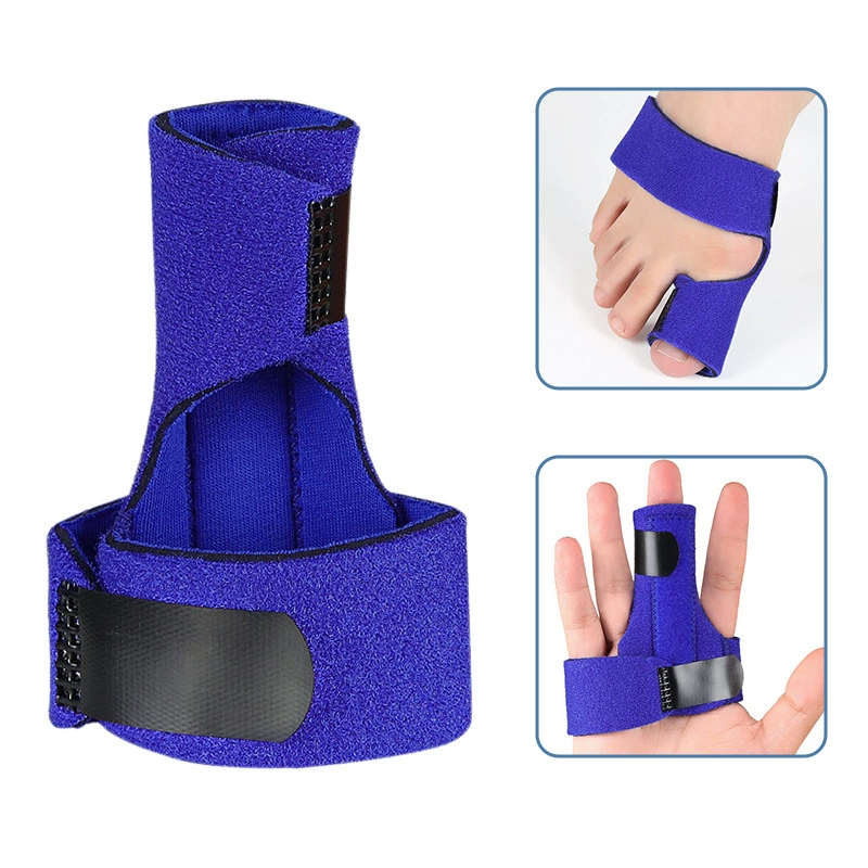 Алюминиевый Лист поддержки пять пальцев растяжения оболочки носить защиту восстановления фиксации пальцев пояса коррекции формирования фиксированной рукав палец