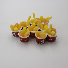 食玩雞翅 全家桶 3d立體樹脂擺件diy飾品材料 鑰匙扣配件廠家批發