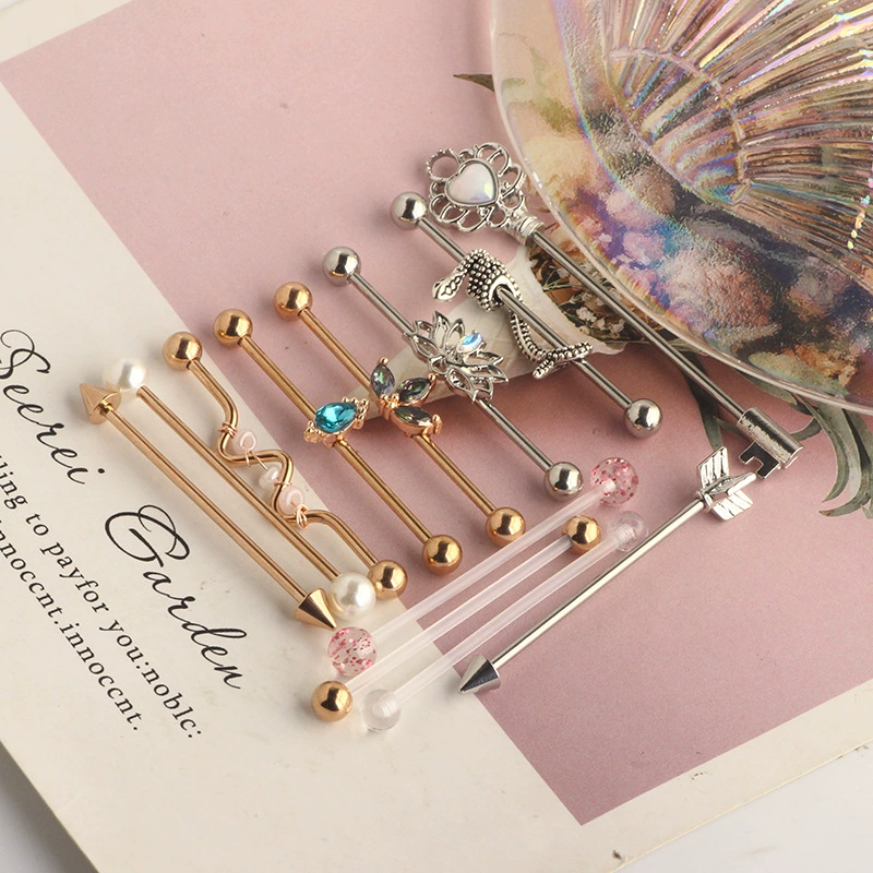 Earrings, piercing, set, (Cross-border trading), Amazon