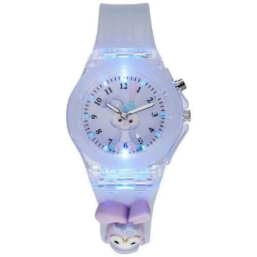 Soft Star Dew Watch Children's Luminous Electronic Elementary School Boys and Girls Toddlers Waterproof Cartoon Doll Quartz Watch