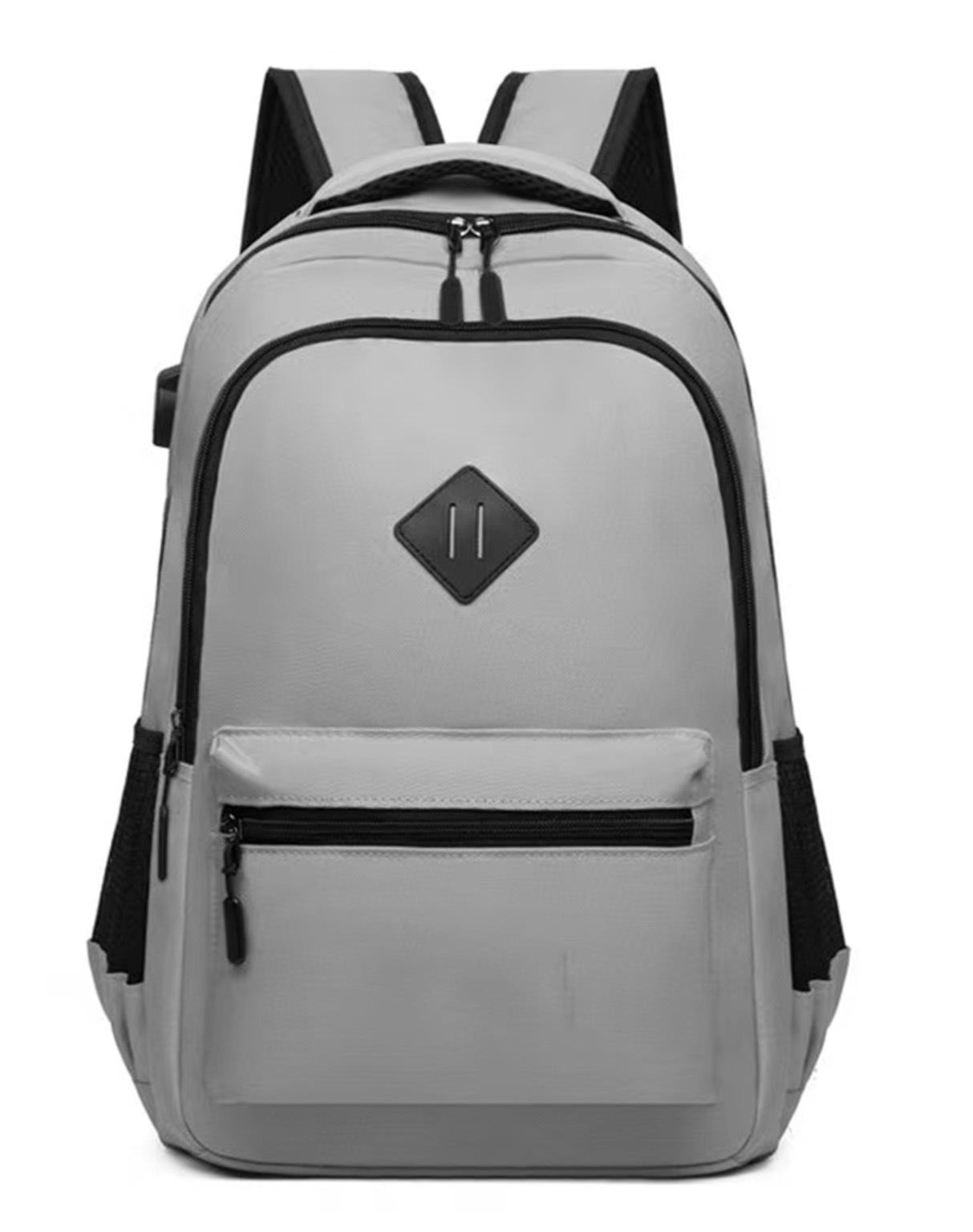 Mochila para hombre, estilo japonés, estilo universitario, versátil, de gran capacidad, color sólido, simple, informal, para parejas