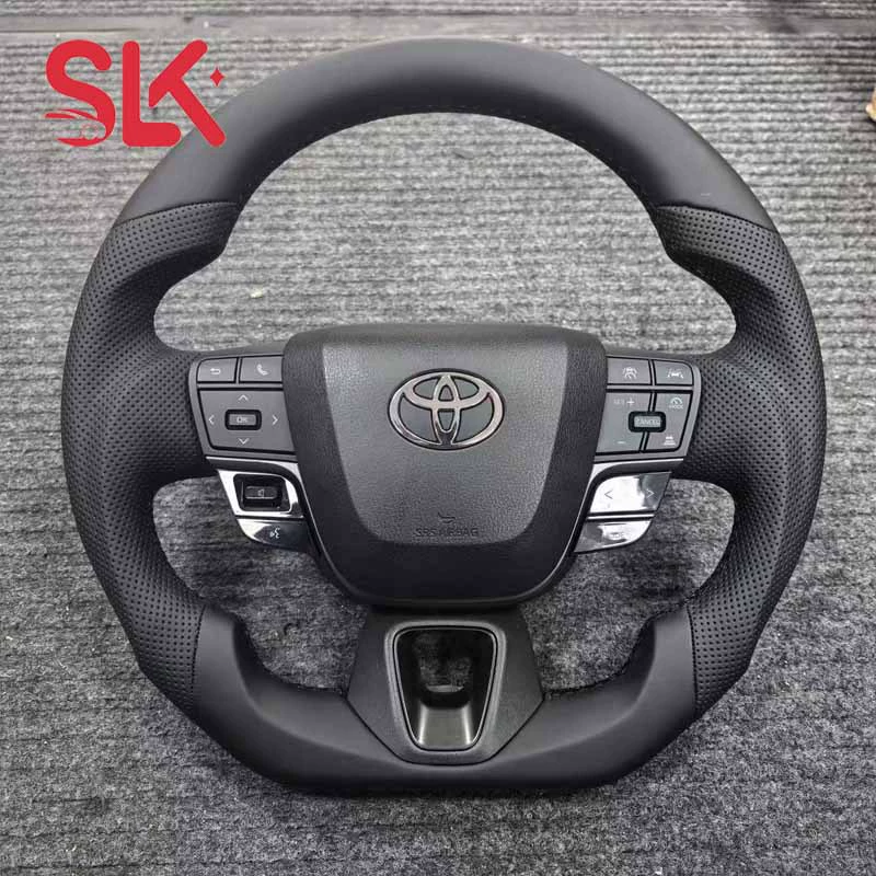 Подходит для Toyota LC Alpha 80-й серии Hilux Land Cruiser Crown комплект рулевого колеса из кожи, обновление