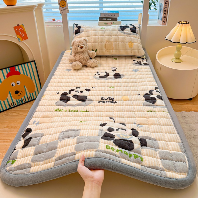Milk Velvet Mattress Student Thickened Pillowcase Mattress Quilted Mattress Wholesale Student Dormitory 90×200 Mattress 2