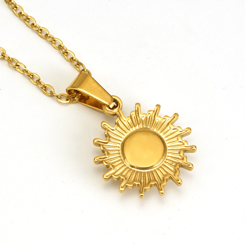 Simple Style Devilu0027S Eye Titanium Steel Enamel Plating Inlay Resin Earrings Necklace