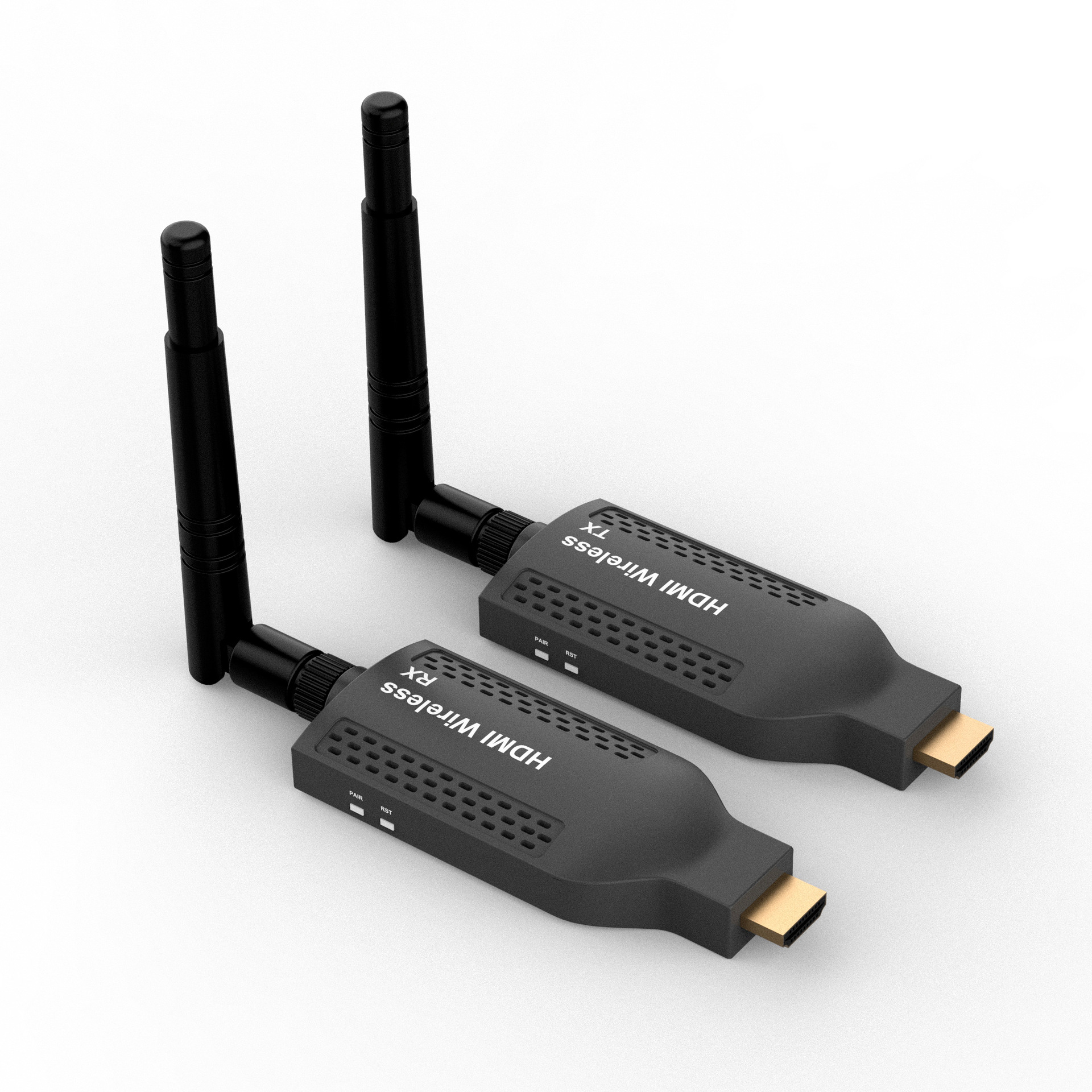 HDMI 150 m kablosuz genişletici ekran projektörünü çalıştırın HD video vericisi bir-çok kablosuz duvar penetrasyonu
