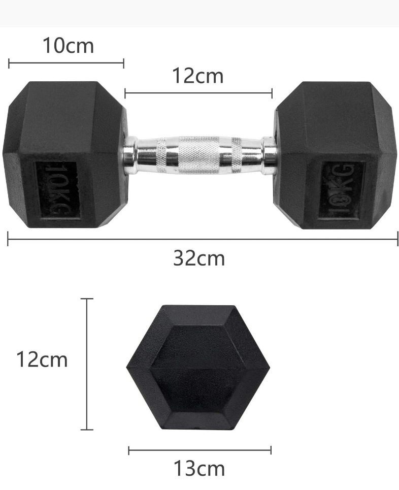 Dambıl katı dökme demir kauçuk kaplı fitness dambıl ev kuvvet antrenmanı elektrokaplama küçük dambıl seti şekillendirme