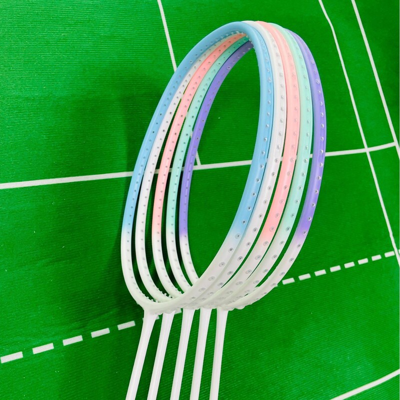羽毛球拍超轻全碳素高磅实体批发球馆学校培训初中级用拍4UG5纯色|undefined