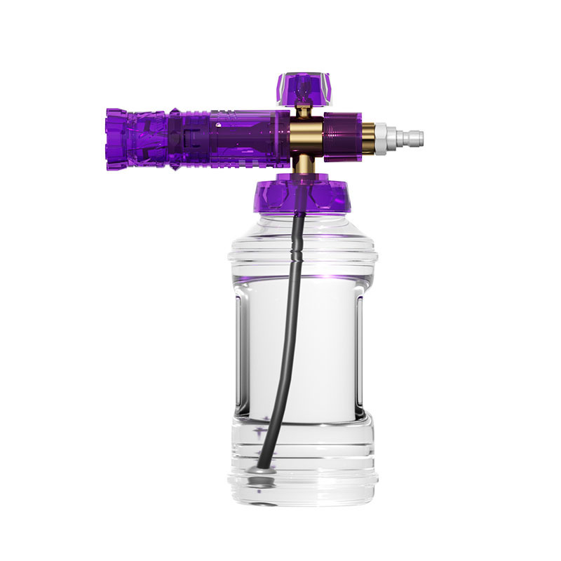 기계식 보라색 폼 포트