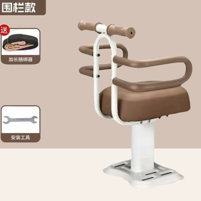 Electric car child seat Seat, Electric Scooter, Motorcycle - fixed-hummer-white-single-seat-armrest-brown-fence