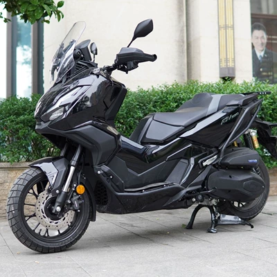 Motorcycle bumper, Suitable for Honda ADV350 - black-spotlight-front-bumper-rear-bumper