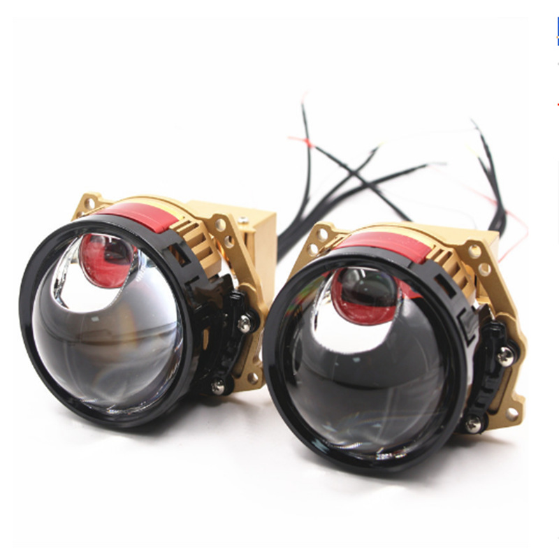 JG1 faro láser lente de doble luz directa de luz alta alta para automóviles de lente láser integral de distancia y cerca transformación de lámpara de automóvil