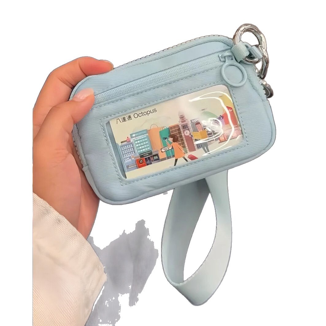 Bolsa de certificados, bolso de mano, bolso de mujer, bolso portátil al aire libre, 2025 nuevo bolso de tarjetas, bolso de cambio con cremallera