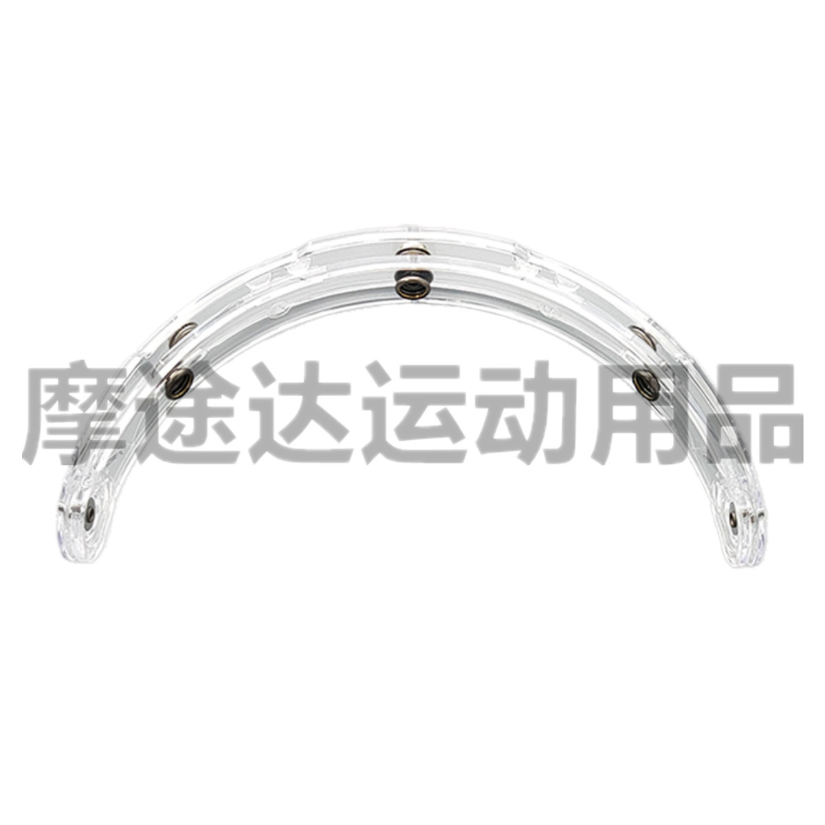 Retro Motorcycle Helmet Lens with Curved Surface, Three-Button Bubble Mirror, Multi-Color Windproof and Uv Protection Shield