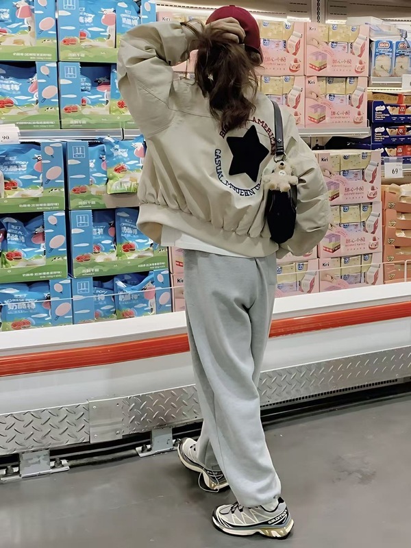 短款立领棒球服外套女2025秋装新款时尚百搭休闲宽松显瘦夹克上衣|undefined