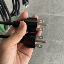 美國美規標准NEMA 6-15P一圓兩橫大功率240V三芯插頭電源線