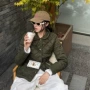 0e2410灯芯绒刺绣小马棉服
