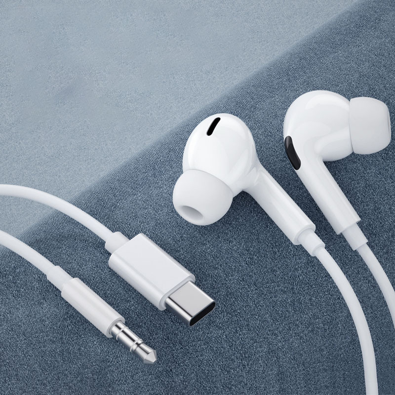 Three Generation Wired Headphones In-Ear Headphones for Apple OPPO Xiaomi vivoType-C High Sound Quality Headphones