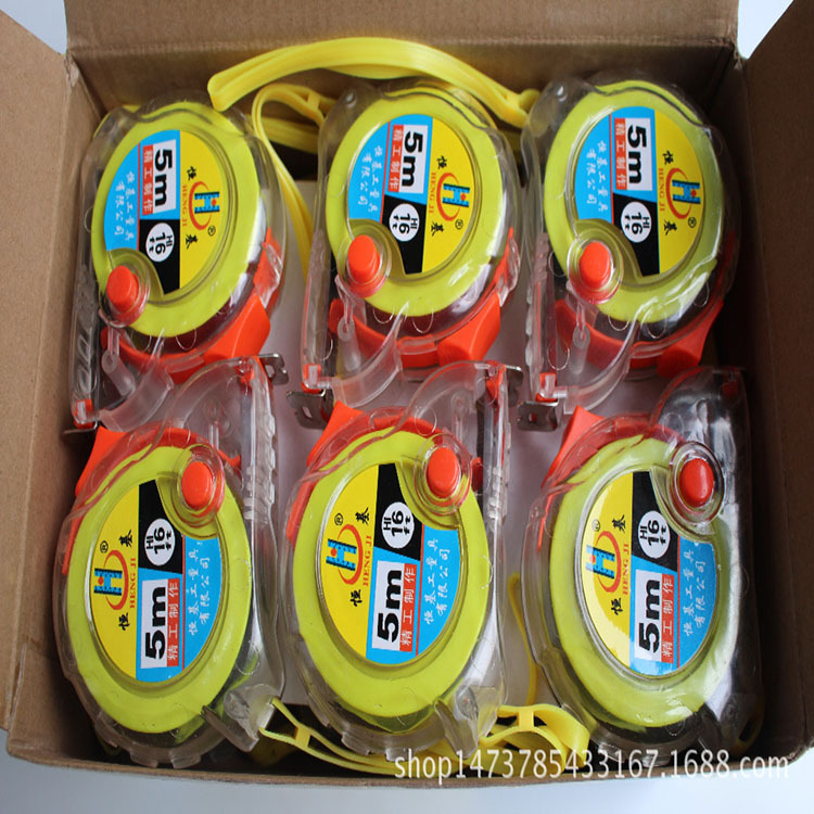 厂家批发不锈钢卷尺3米5米5.5米7.5米10米多规格测量卷尺