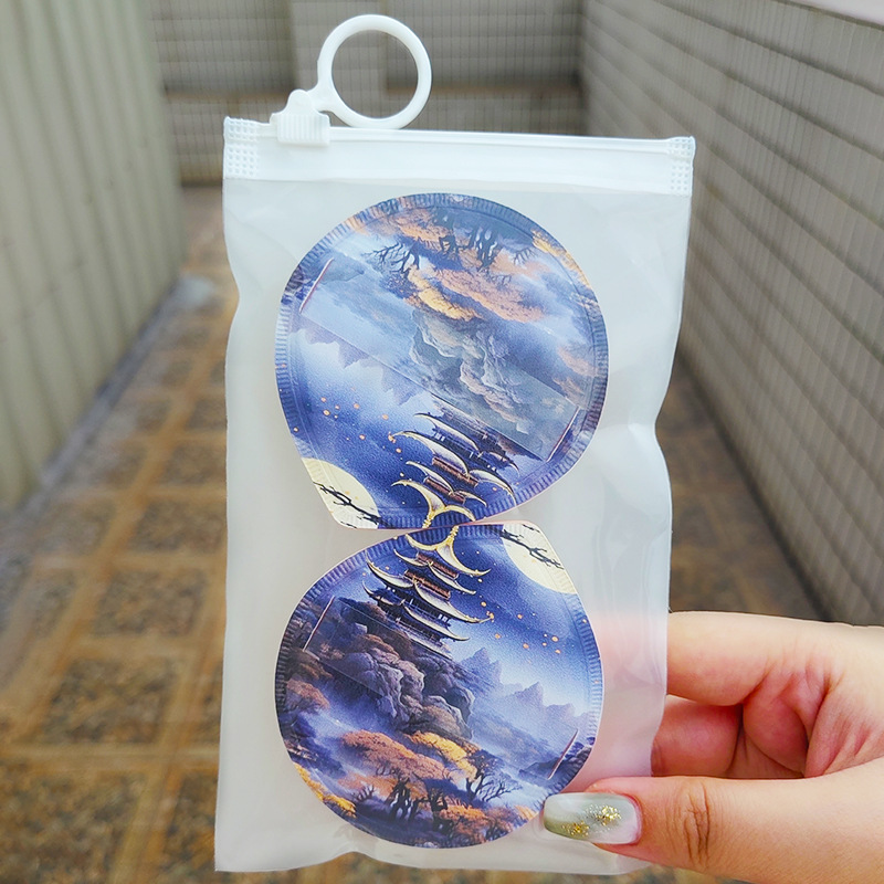 Guofeng gran marshmallow XL seco y húmedo gota de agua de doble uso gran pastel de polvo sensación de aire súper suave no comer polvo líquido base