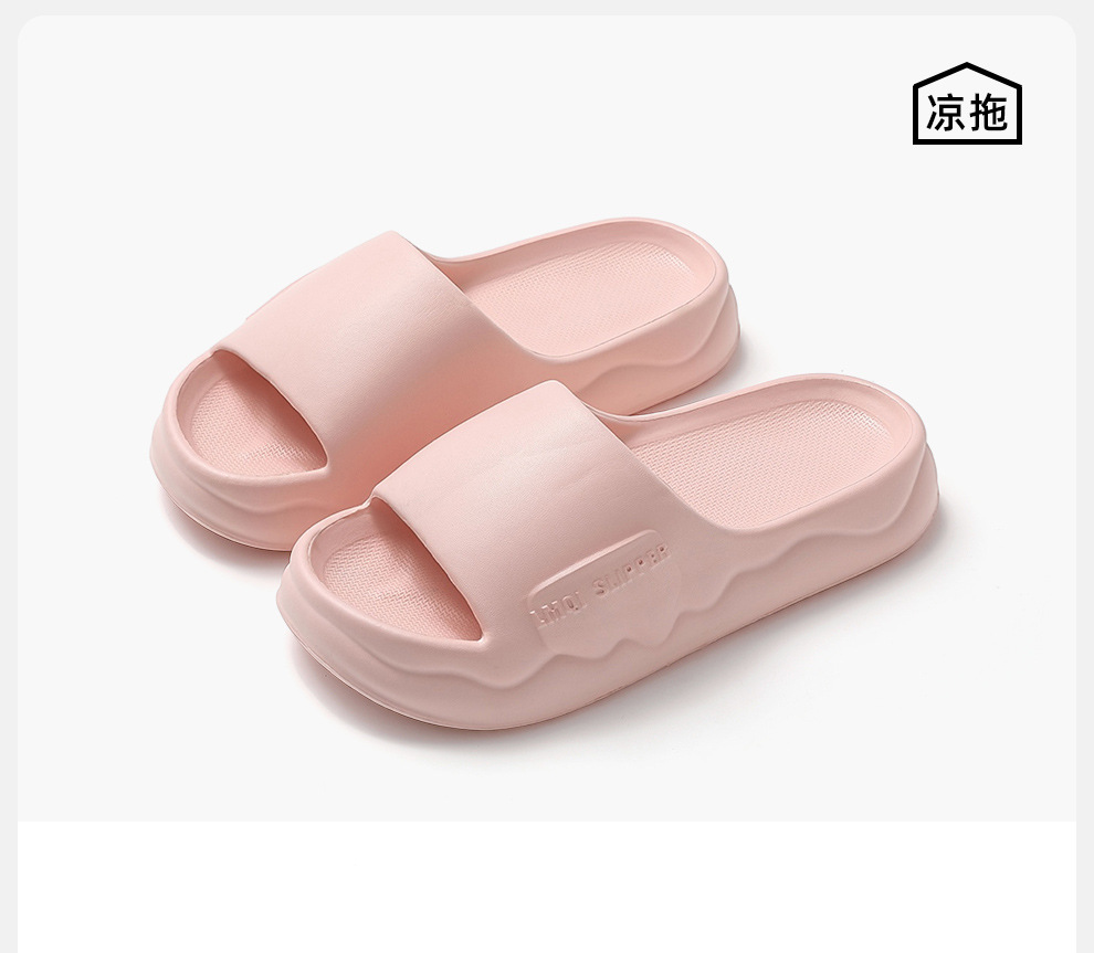 Non-slip Thick Sole Summer Slippers For Indoor And Home Use_voghion.com
