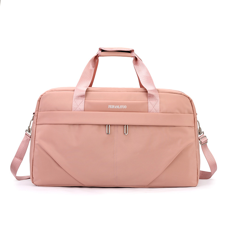 Bolsa de viaje Portátil Bolsa de equipaje de gran capacidad para mujeres Almacenamiento de viaje de corta distancia hombro crossbody moda simple bolsa de viaje