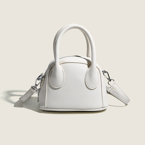 Fashionable Minimalist Women's Single-Shoulder Crossbody Bag, Niche Series, Shell Bag, Casual Commute, Boston Bag