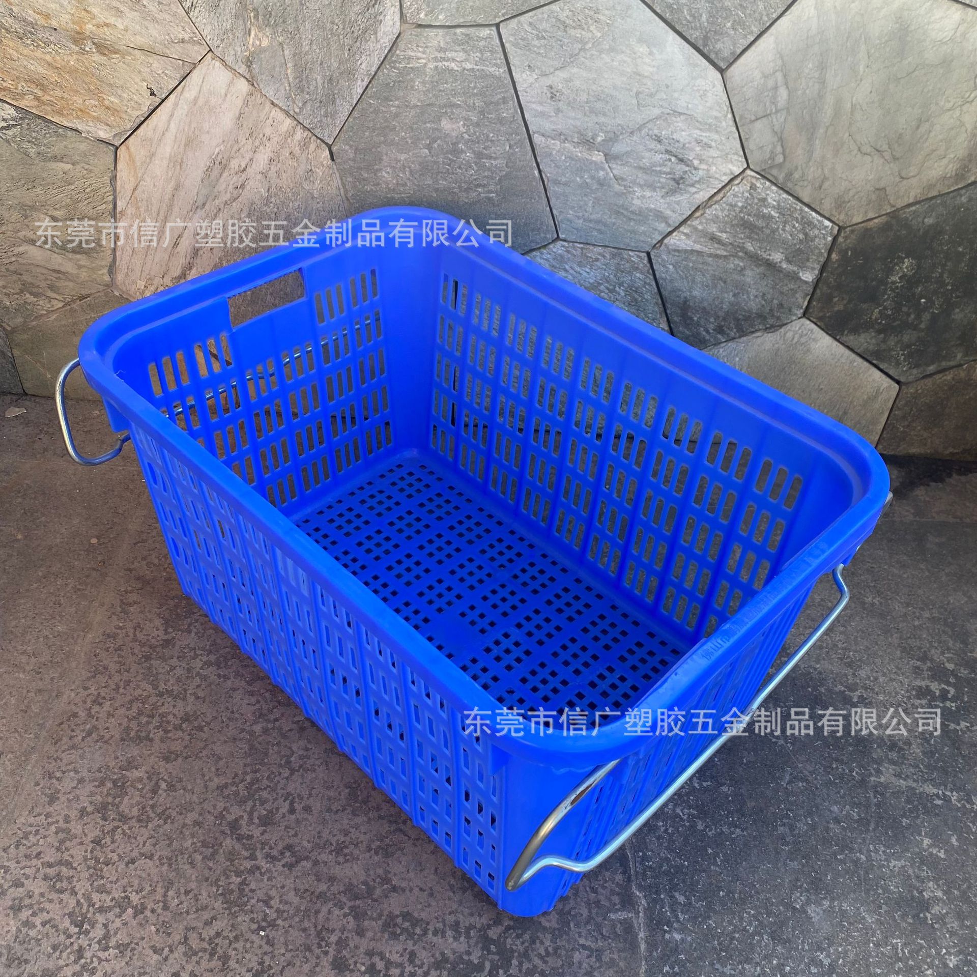 厂家批发优惠 蔬菜框 运输水果胶筐配送周转框全新料果蔬铁耳萝