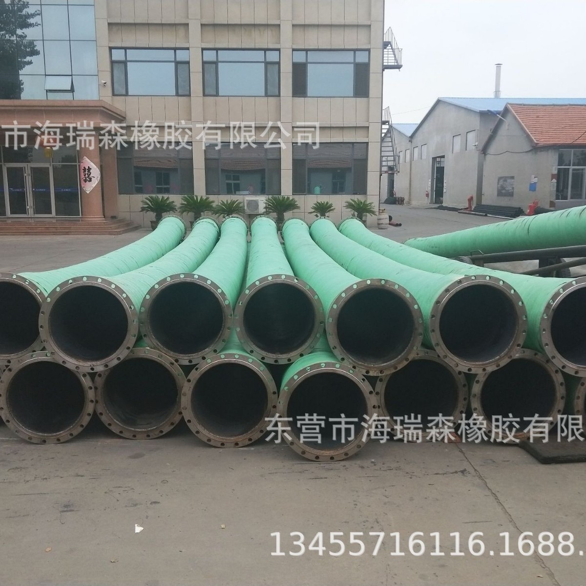 天然橡胶生产橡胶钢丝吸水管 高强度优质 埋吸橡胶钢丝管