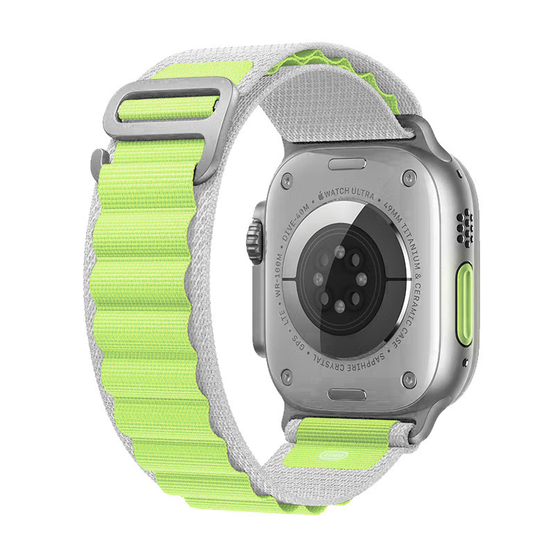 Correa de Apple aplicable Correa de iwatch tejida de anillo de montaña Correa de reloj Apple s10ultra 46