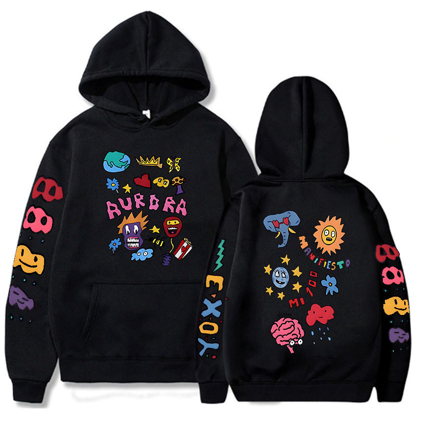 Cartoon Graphic Hoodies Humbe Funny Printing Sweatshirts