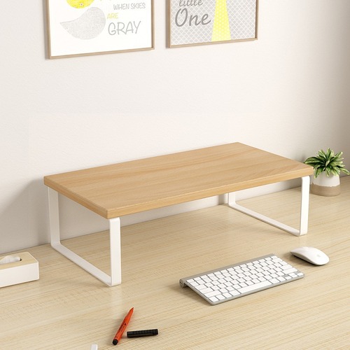 Monitor riser, base stand, heightening bracket, desktop computer lift, office desk storage, item rack
