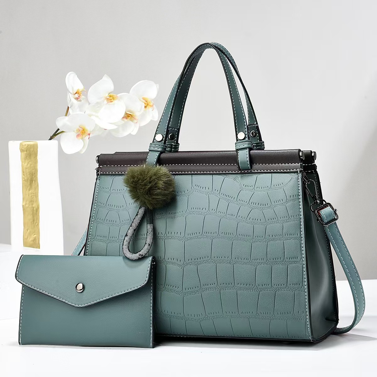 Fabricantes de comercio exterior bolsos de moda de verano de hombro único atmósfera 2025 bolsos de mochila de damas nuevas bolsas de madres versátiles