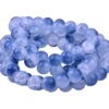 Two-color glossy round beads, bracelet, accessory, 10mm