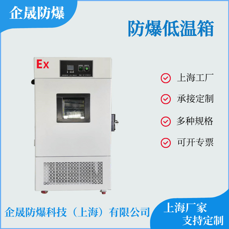 防爆低温箱恒温箱烟熏箱型高低温试验箱低温测试箱电子控温