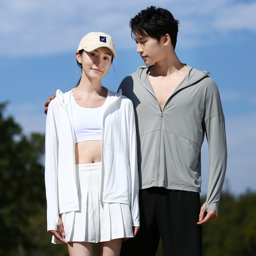 24 new original gauze type sun protection clothing for women, ice feeling, skin-friendly, breathable, anti-UV, fashionable cycling sun protection clothing for men