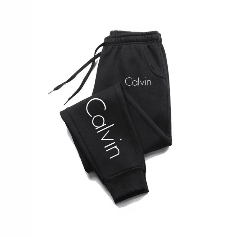 New Cross-Border Versatile Jogger Fashion Loose Sweatpants Unisex Casual Fleece-Lined Sports Pants Comfortable Fitness Long Pants
