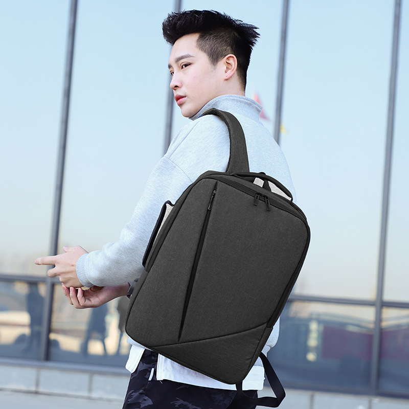 Nouveau sac à dos de vente chaude pour hommes sac d'ordinateur de grande capacité chargeur USB sac à dos de transport d'affaires léger et réduisant la charge sac à dos étudiant_voghion.com