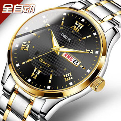 Cross-border foreign trade original assembly core automatic round dial special classic trendy minimalist dual calendar glow-in-the-dark men's version