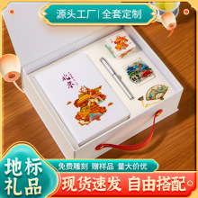 创意文创城市风伴手礼恒温杯笔记本套装定制文旅活动礼物商务礼品