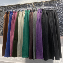 元森旺  男装秋冬炒盐美式复古水洗做旧休闲运动直筒卫裤男女长裤