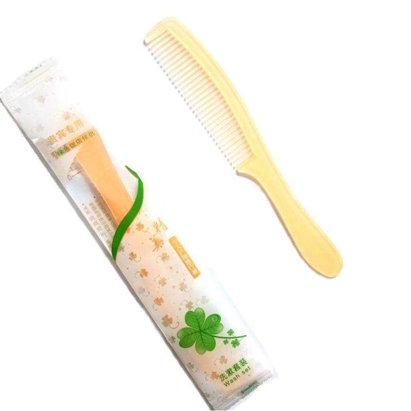 Гостиничный номер Одноразовая расческа Отель Проживание в семье Гостеприимство Расческа для длинных волос Экспресс-отель Одноразовые туалетные принадлежности