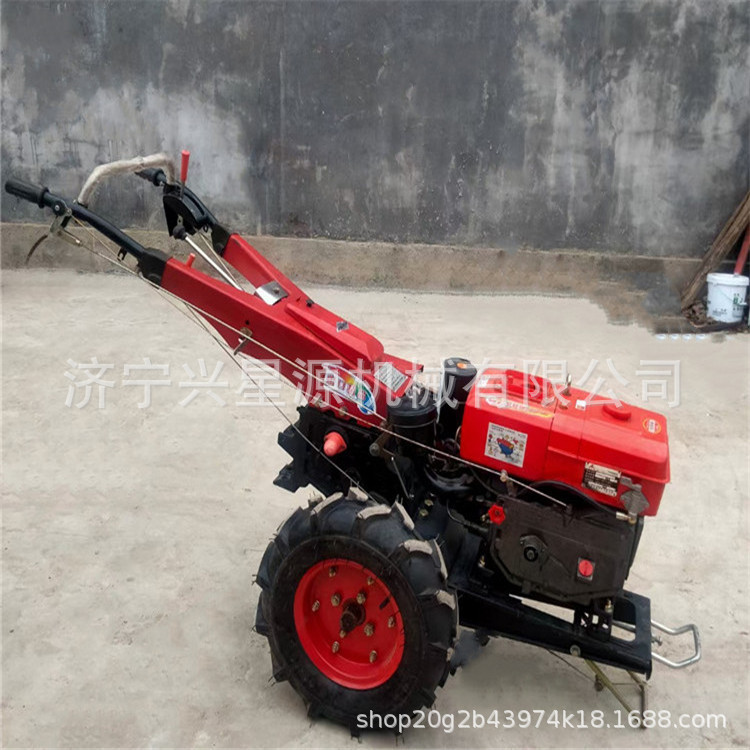 低矮型大棚果树低下用手扶拖拉机 水旱稻田松土除草开沟拖拉机
