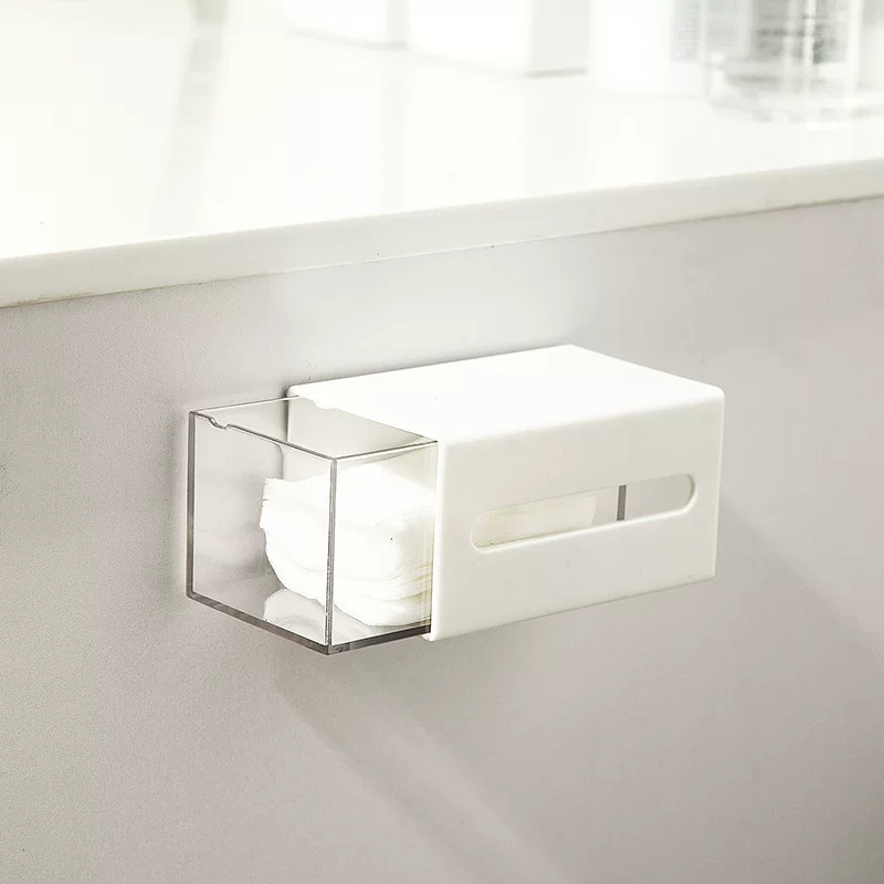 Japanese foldable storage box, cotton pads, wish
