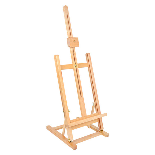 Beech desktop easel children's desktop small easel pine easel drawing board folding stand art solid wood easel