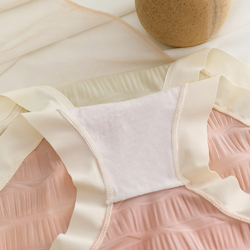 Ice Silk Pregnant Women's Low Waist Pure Cotton Antibacterial Seamless Pleated Pregnancy Early, Mid and Late Stage Large Size Maternity Pants Summer Style 