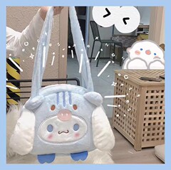 ソフト萌え少女心アニメ毛むくじゃらの新しいハンドバッグ2023かわいい学生カジュアルjkシングルバッグ