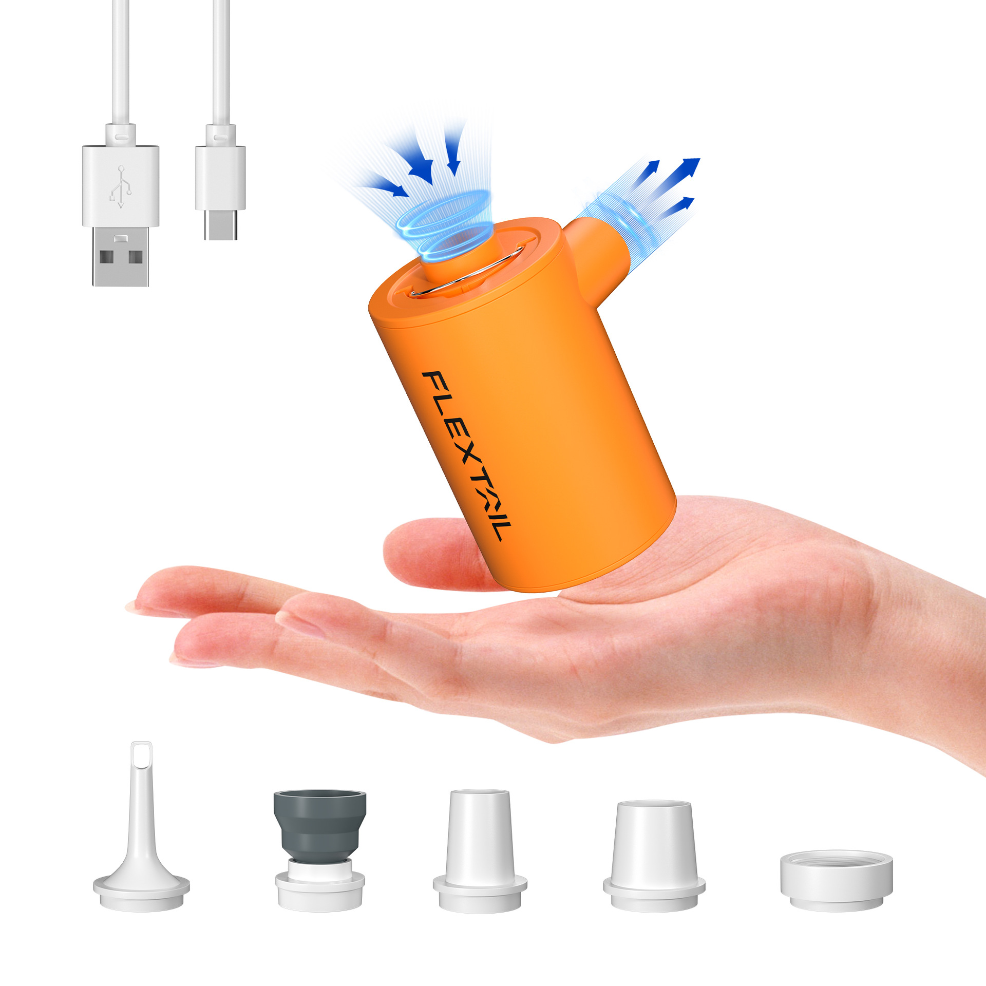 FLEXTAIL户外便携高压电动无线打气泵小型长续航气泵NP4G1600