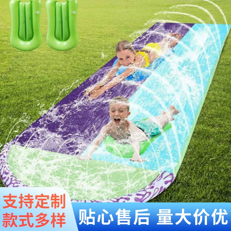 Надувная водная горка для одного или двух человек, товары для активного отдыха, надувные игрушки из ПВХ